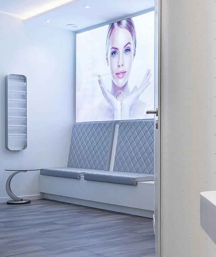 Leuchtbilder für Kosmetikstudios